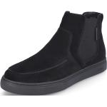 Pánské Kožené kotníkové boty Rieker v černé barvě sportovní z kůže ve velikosti 46 ve slevě 