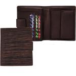 Pánské Kožené peněženky Arwel v hnědé barvě z kůže 