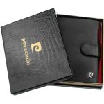 Pánské Luxusní peněženky Pierre Cardin v černé barvě z hovězí kůže 