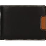 Pánské Kožené peněženky Lagen v hnědé barvě z kůže 