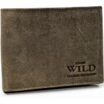 Pánské Kožené peněženky Always Wild v hnědé barvě z kůže 