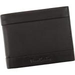 Pánské Luxusní peněženky Pierre Cardin v tmavě hnědé barvě v elegantním stylu z kůže 