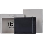 Pánské Kožené peněženky Bugatti v černé barvě z kůže s blokováním RFID 