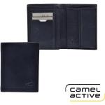 Pánské Luxusní peněženky Camel Active v černé barvě z kůže s blokováním RFID 