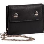 Pánská kožená peněženka s řetízkem černá D-136, Neus
