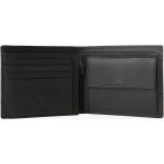 Pánské Kožené peněženky Tom Tailor v černé barvě z hovězí kůže s blokováním RFID 