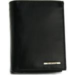 Pánské Kožené peněženky Sanchez Casual v černé barvě v ležérním stylu z koženky 