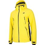 Pánská lyžařská bunda 4F KUMN012 Žlutá S