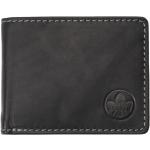 Pánské Kožené peněženky Rieker v černé barvě z kůže ve slevě 