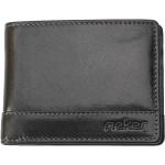 Pánské Kožené peněženky Rieker v černé barvě z hovězí kůže 