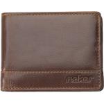 Pánské Kožené peněženky Rieker v hnědé barvě z hovězí kůže 