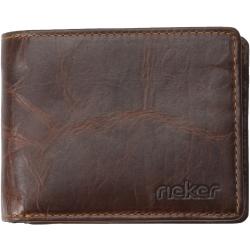 Pánská peněženka RIEKER 1008 hnědá W3 -UNI-