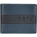 Pánské Kožené peněženky Rieker v modré barvě v elegantním stylu z kůže ve slevě 