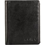 Pánské Kožené peněženky Rieker v černé barvě v elegantním stylu z hovězí kůže ve slevě 
