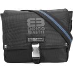 Pánské Tašky přes rameno Enrico Benetti v černé barvě v moderním stylu s kapsou na notebook 