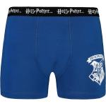 Pánské Boxerky v modré barvě z bavlny ve velikosti XXL s motivem Harry Potter ve slevě plus size 