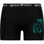Pánské Boxerky v černé barvě z bavlny ve velikosti XXL s motivem Harry Potter ve slevě plus size 
