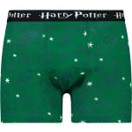 Pánské Boxerky v zelené barvě z bavlny ve velikosti M s motivem Harry Potter ve slevě 