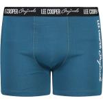 Pánské Boxerky Lee Cooper v modré barvě z bavlny ve velikosti 3 XL ve slevě plus size 