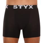 Pánské Boxerky STYX v černé barvě z viskózy ve velikosti XXL plus size vyrobené v Česku 