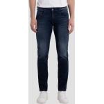 Pánské Slim Fit džíny Replay Anbass v indigo barvě z džínoviny ve velikosti 10 XL 
