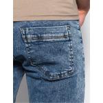 Pánské Skinny džíny Ombre v šedé barvě z bavlny ve velikosti M ve slevě 