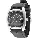 Pánské Náramkové hodinky Police v šedé barvě s plastovým řemínkem plastové s voděodolností 5 Bar 