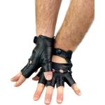 Pánské Kožené rukavice v černé barvě z kůže ve velikosti 12 
