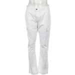 Pánská  Jarní a podzimní móda v bílé barvě z džínoviny ve velikosti XXL ve slevě plus size 