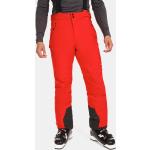 Pánské Lyžařské kalhoty Kilpi Nepromokavé v červené barvě ze syntetiky ve velikosti 10 XL plus size 