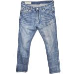 Pánské Slim Fit džíny Emporio Armani v modré barvě z bavlny ve velikosti 10 XL 