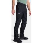 Pánské Outdoorové kalhoty Kilpi Nepromokavé v černé barvě ve velikosti 3 XL plus size 