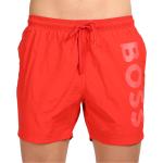 Pánská  Letní móda Boss v červené barvě ve velikosti XXL ve slevě plus size 