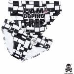 Pánské plavky I am doping free 007-IMCMBN, Size XS, Barva Černá I am doping free 007-IMCMBN