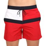 Pánské Koupací šortky Tommy Hilfiger v červené barvě ve velikosti L ve slevě 