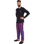 Pánská  Pyžama Tommy Hilfiger  vícebarevná  z bavlny ve velikosti XXL ve slevě plus size 