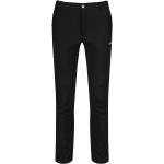 Pánské Outdoorové kalhoty Regatta v černé barvě ze softshellu ve velikosti XXL plus size 