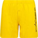 Pánské Boxerky Lee Cooper v žluté barvě z bavlny ve velikosti XXL ve slevě plus size 