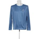 Pánská  Sportovní trička Asics v modré barvě ve slevě 
