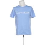 Pánská Designer  Trička Calvin Klein v modré barvě ve velikosti L 