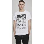 Pánské tričko krátký rukáv // Merchcode Marvel Crew Tee white