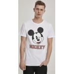 Topy MERCHCODE v bílé barvě ve velikosti XXL s krátkým rukávem s motivem Mickey Mouse a přátelé Mickey Mouse plus size 