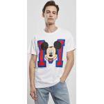 Topy MERCHCODE v bílé barvě ve velikosti M s krátkým rukávem s motivem Mickey Mouse a přátelé Mickey Mouse s motivem myš 