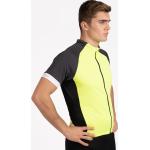 Pánský cyklistický dres Dare2b PROTRACTION černá/žlutá