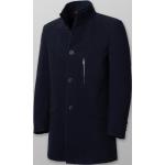 Pánské Kabáty v tmavě modré barvě v moderním stylu z polyesteru ve velikosti 10 XL krátké plus size 