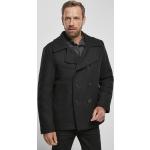 Pánské Klasické kabáty Brandit v šedé barvě v elegantním stylu z polyesteru ve velikosti 10 XL ve slevě plus size 