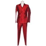 Pánská  Večerní móda Dolce&Gabbana v červené barvě ve velikosti M ve slevě 