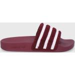 Dámské Pantofle na podpatku adidas Originals ve fialové barvě z gumy ve velikosti 39 ve slevě na léto 