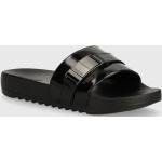 Pánské Designer Pantofle Calvin Klein v černé barvě z gumy ve velikosti 46 na léto 