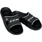 Pánské Gumové pantofle CCM v černé barvě z gumy ve velikosti 40 
